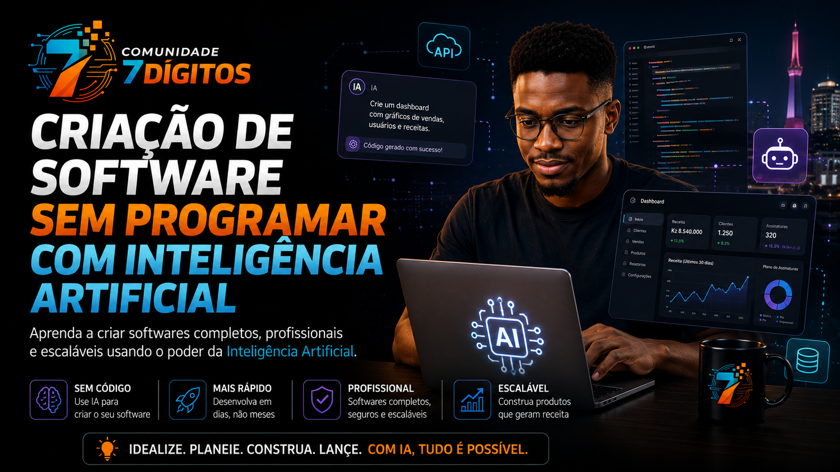 Criação de Software Sem Programar com Inteligência Artificial