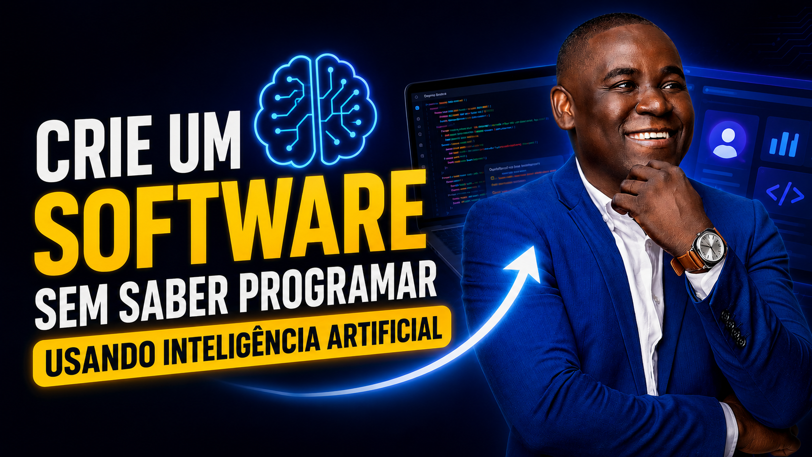 Aula 1: Como Criar um Software Sem Saber Programar Usando Inteligência Artificial