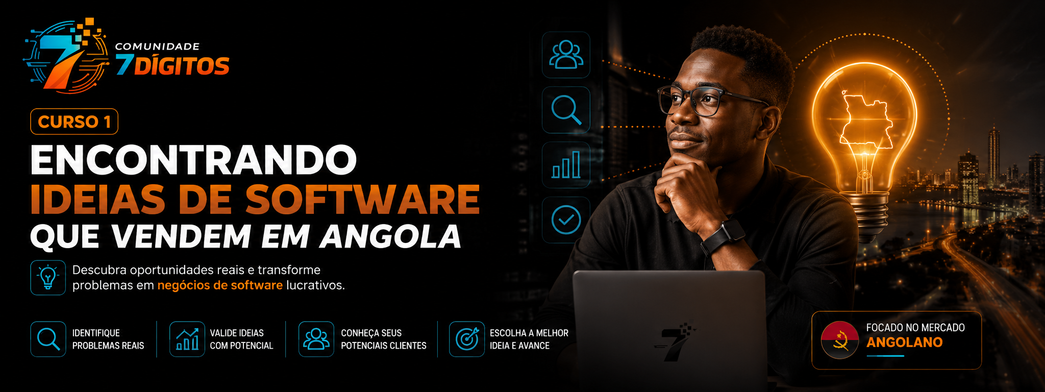 Encontrando Ideias de Software que Vendem em Angola