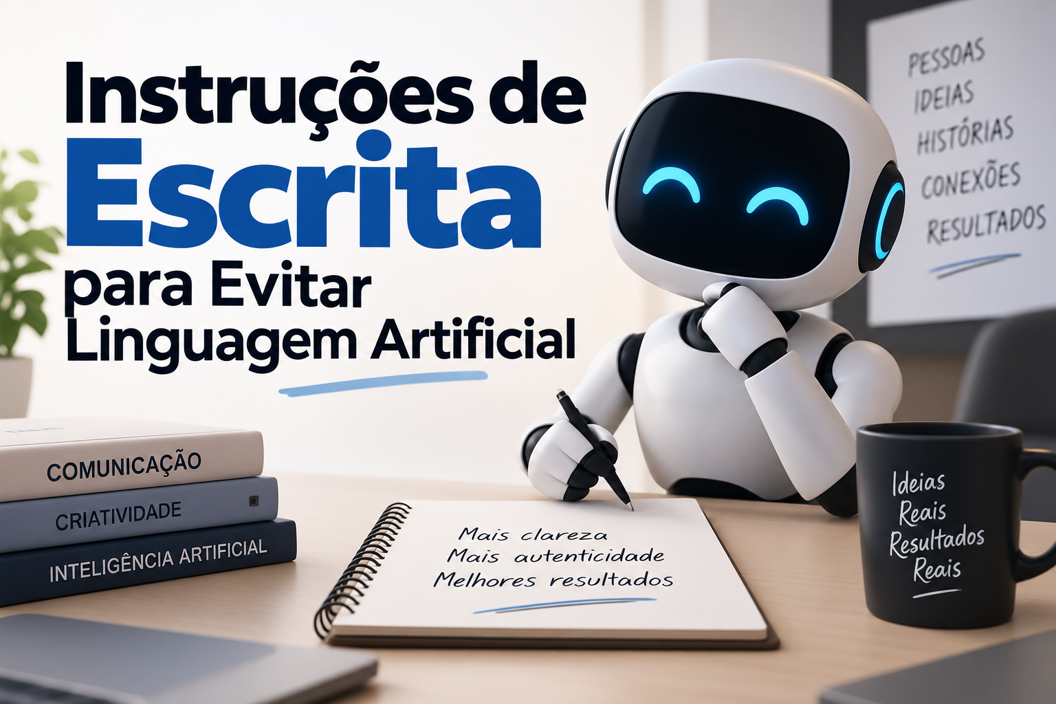 Instruções de Escrita para Evitar Linguagem Artificial
